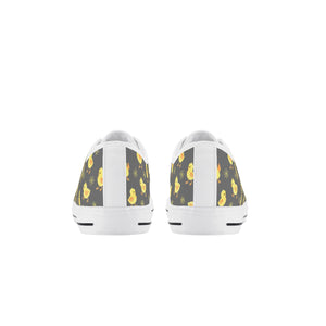 Chicken Kid's Low Top Canvas Shoes