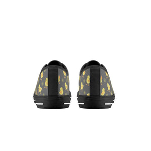Chicken Kid's Low Top Canvas Shoes