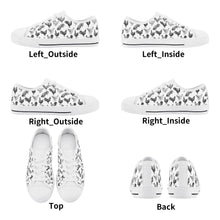 Chicken Kid's Low Top Canvas Shoes