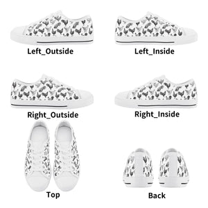 Chicken Kid's Low Top Canvas Shoes