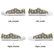 Chicken Women's Low Top Canvas Shoes