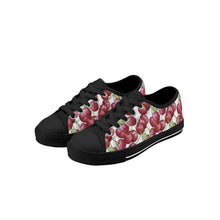 Cherry Kid's Low Top Canvas Shoes