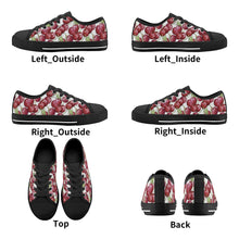 Cherry Kid's Low Top Canvas Shoes