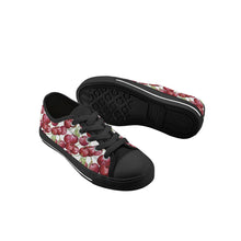 Cherry Kid's Low Top Canvas Shoes