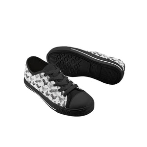 Chicken Kid's Low Top Canvas Shoes