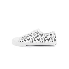 Chicken Kid's Low Top Canvas Shoes