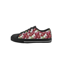 Cherry Kid's Low Top Canvas Shoes