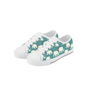 Elephant Kid's Low Top Canvas Shoes