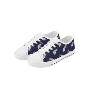 Elephant Kid's Low Top Canvas Shoes