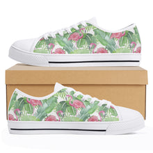 Flamingo Women's Low Top Canvas Shoes