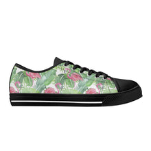 Flamingo Women's Low Top Canvas Shoes