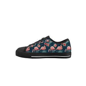 Flamingo Kid's Low Top Canvas Shoes