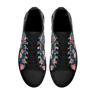 Flamingo Women's Low Top Canvas Shoes