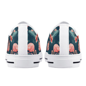 Flamingo Women's Low Top Canvas Shoes