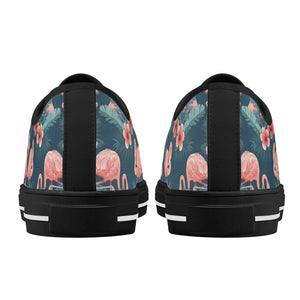 Flamingo Women's Low Top Canvas Shoes