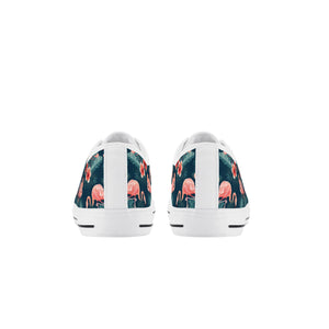 Flamingo Kid's Low Top Canvas Shoes