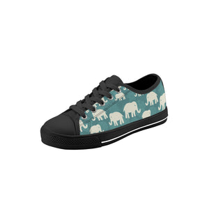 Elephant Kid's Low Top Canvas Shoes