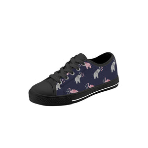 Elephant Kid's Low Top Canvas Shoes