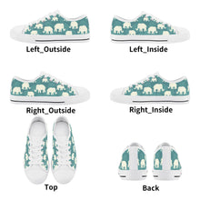 Elephant Kid's Low Top Canvas Shoes