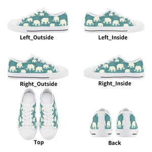 Elephant Kid's Low Top Canvas Shoes