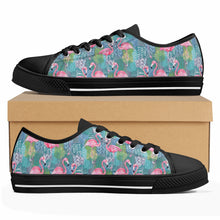 Flamingo Women's Low Top Canvas Shoes