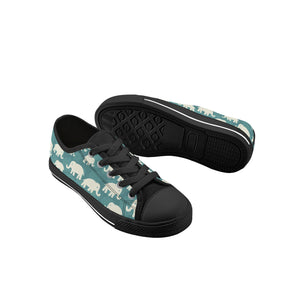 Elephant Kid's Low Top Canvas Shoes