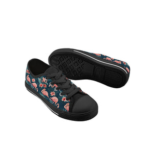 Flamingo Kid's Low Top Canvas Shoes