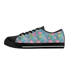 Flamingo Women's Low Top Canvas Shoes