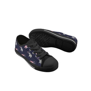 Elephant Kid's Low Top Canvas Shoes