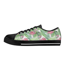 Flamingo Women's Low Top Canvas Shoes