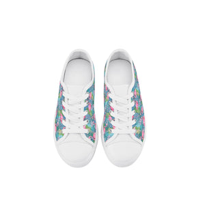 Flamingo Kid's Low Top Canvas Shoes