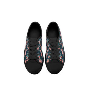 Flamingo Kid's Low Top Canvas Shoes