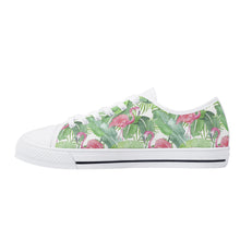 Flamingo Women's Low Top Canvas Shoes
