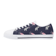 Elephant Women's Low Top Canvas Shoes