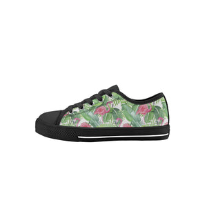 Flamingo Kid's Low Top Canvas Shoes