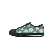 Elephant Kid's Low Top Canvas Shoes