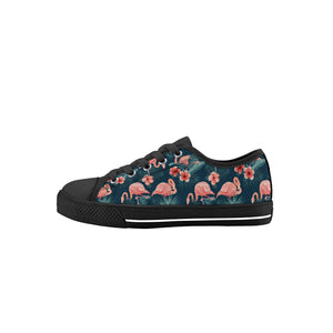 Flamingo Kid's Low Top Canvas Shoes