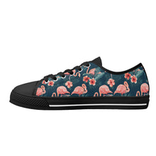 Flamingo Women's Low Top Canvas Shoes