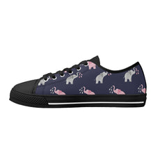 Elephant Women's Low Top Canvas Shoes