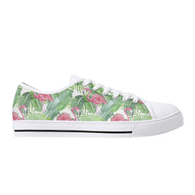 Flamingo Women's Low Top Canvas Shoes