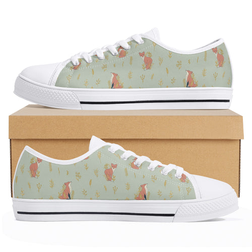 Fox Women's Low Top Canvas Shoes