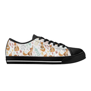 Fox Women's Low Top Canvas Shoes