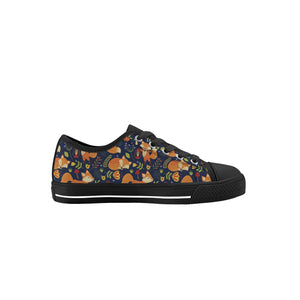 Fox Kid's Low Top Canvas Shoes