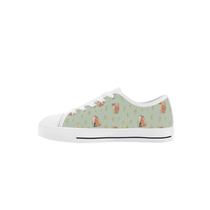 Fox Kid's Low Top Canvas Shoes