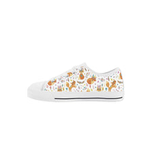 Fox Kid's Low Top Canvas Shoes