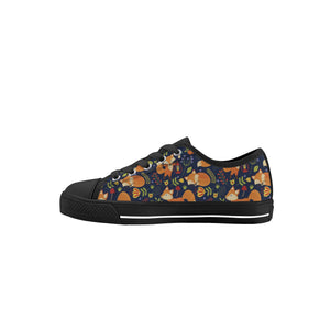 Fox Kid's Low Top Canvas Shoes