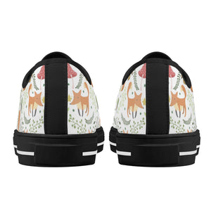 Fox Women's Low Top Canvas Shoes