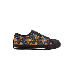 Fox Kid's Low Top Canvas Shoes