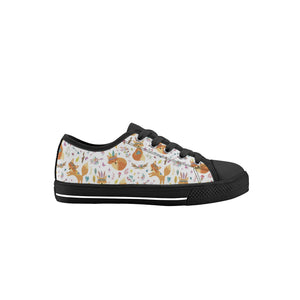 Fox Kid's Low Top Canvas Shoes