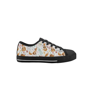 Fox Kid's Low Top Canvas Shoes